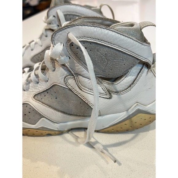 Jordan Retro 7‎ Pure Platinum Shoes  - Youth 7 - Picture 4 of 12